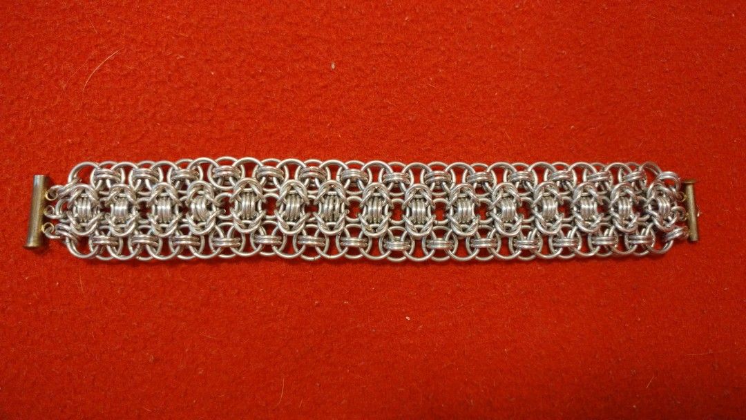 Chunky silver link bracelet on sale