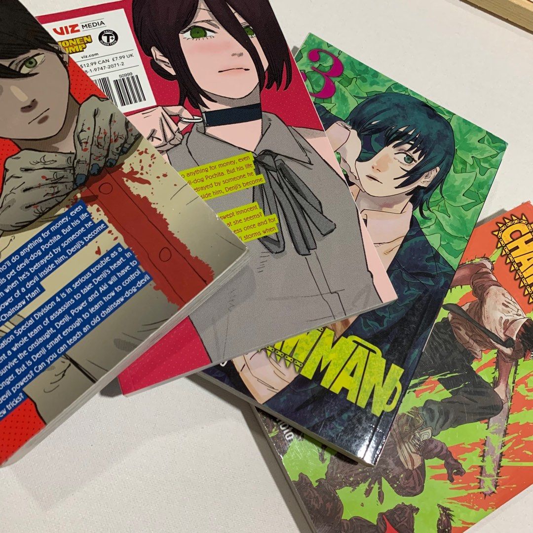 Chainsawman viz media set only, Hobbies & Toys, Books & Magazines