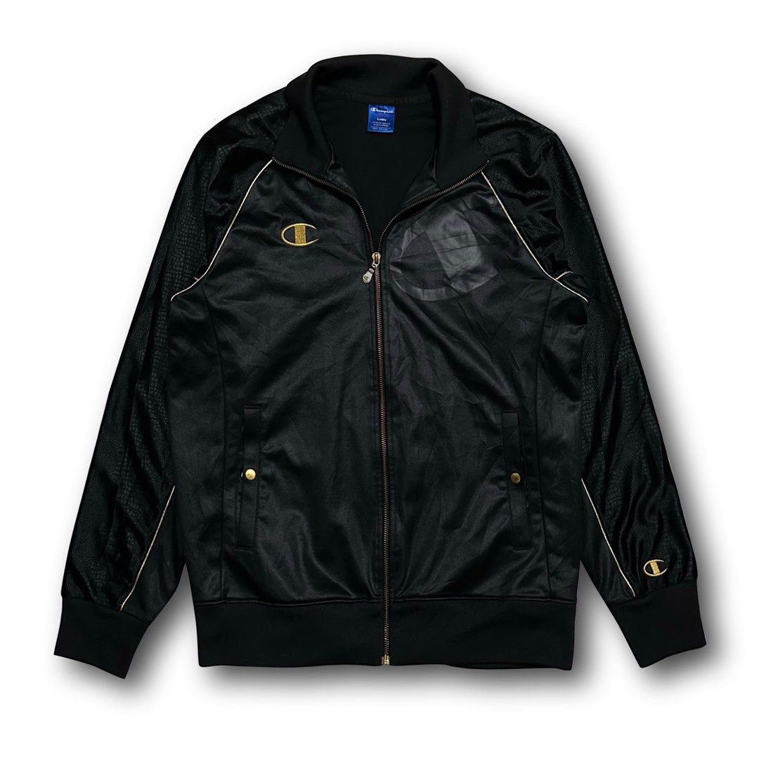 Champion leather clearance jacket