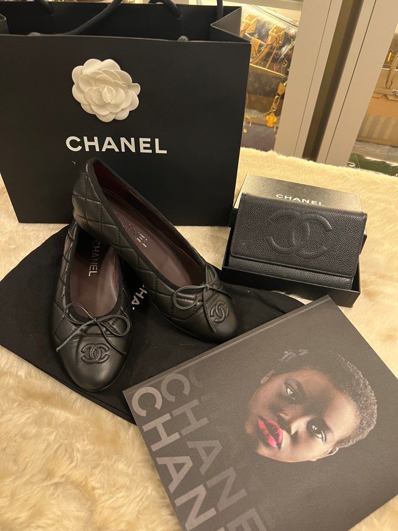 Authentic Chanel Ballet Flats size 39, Luxury, Sneakers & Footwear on  Carousell