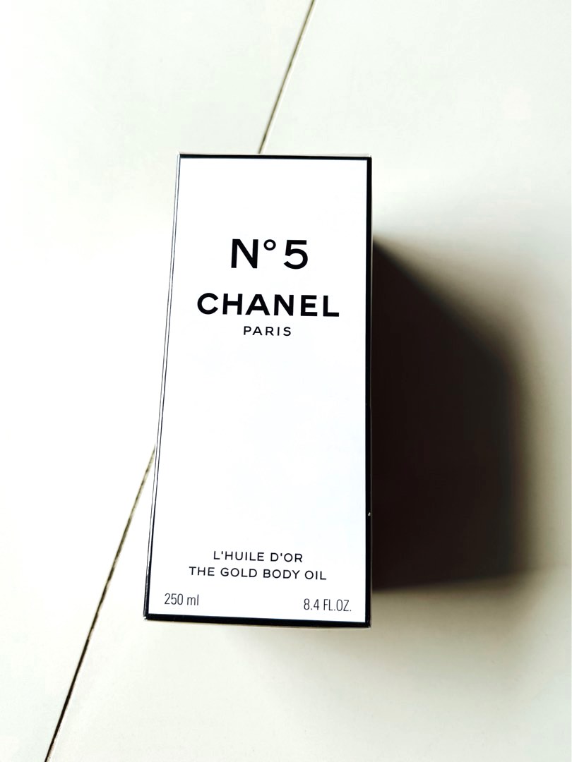 Chanel N°5 The Gold Body Oil (250ml), Beauty & Personal Care, Bath