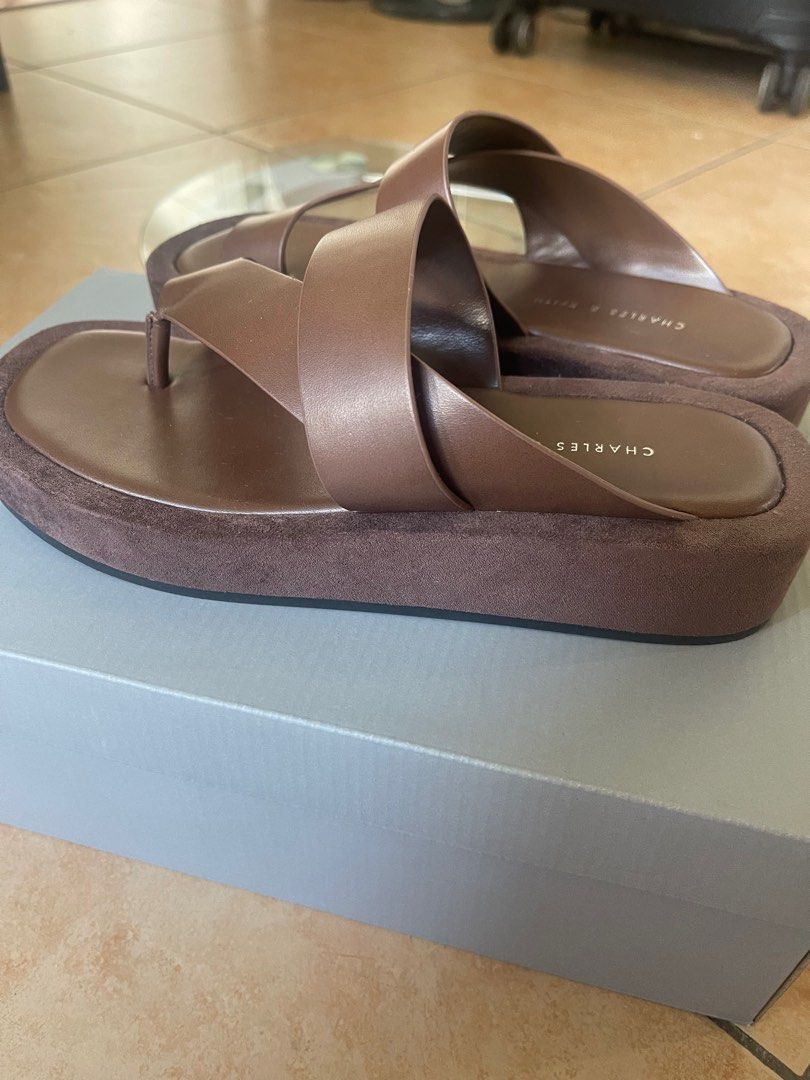 Charles & Keith sandals brandnew (Category: Flats & Sandals) located in Taguig. Submitted by hellomari (Listing ID 1239451974, Image 3). Description: Charles & Keith sandals BRANDNEW Size 5 With box and paperbag Bought at ₱2,895 Selling price P1,700 (negotiable).