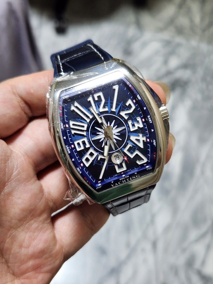 Cheapest Franck muller vanguard yachting blue v45 sc dt