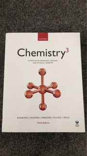 Chemistry3 textbook third (3rd) edition