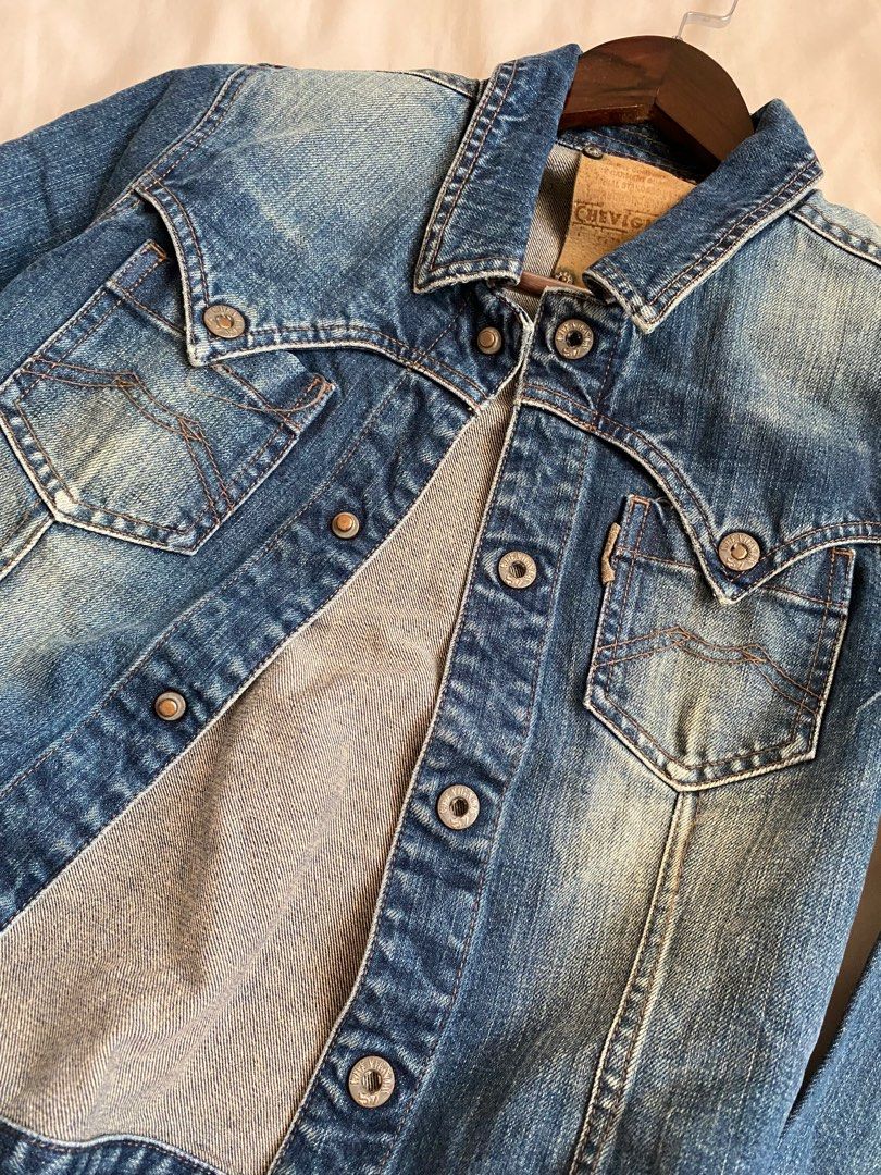 Vintage Chevignon Denim Jacket (Category: Coats, Jackets and Outerwear) located in Antipolo. Submitted by c.tokyo (Listing ID 1239369889, Image 3). Description: Can fit small-medium .