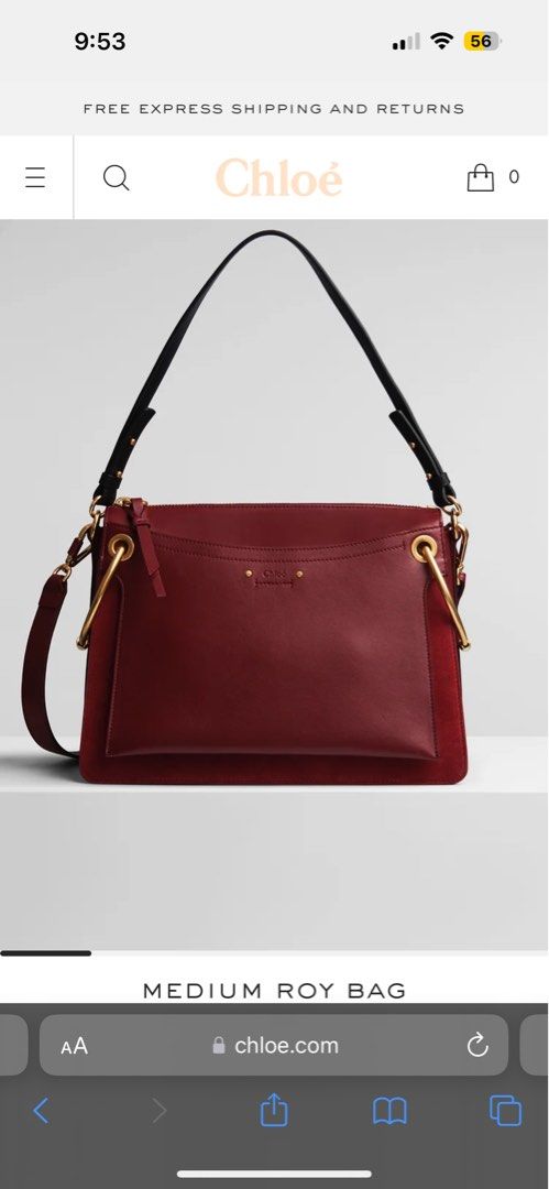 Chloe medium roy bag store