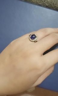 Cincin blue saphire