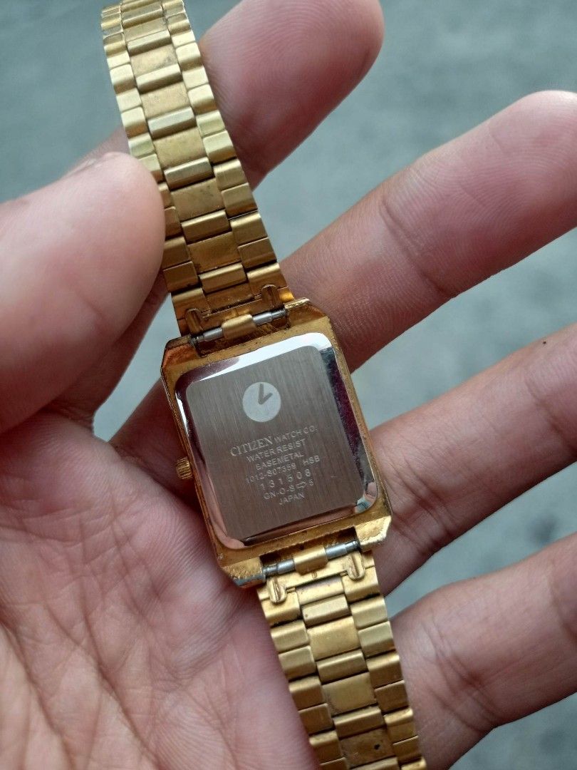 Citizen watch co water resist base metal 1012 price top