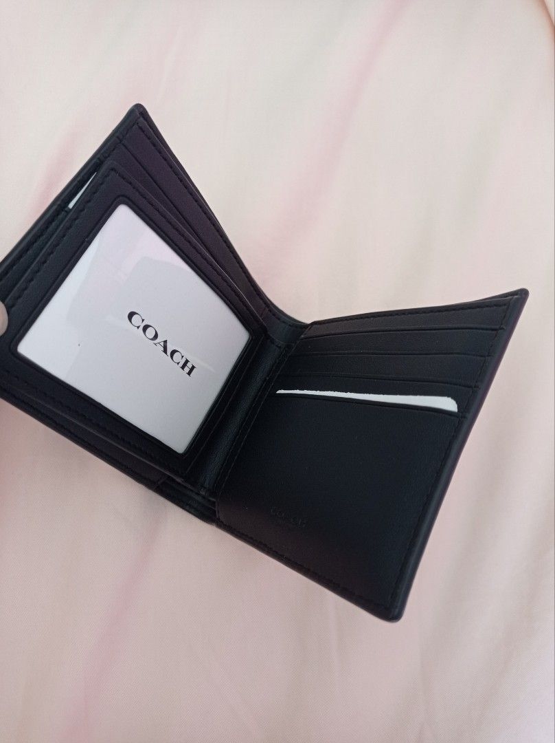Men's coach hotsell wallet sale