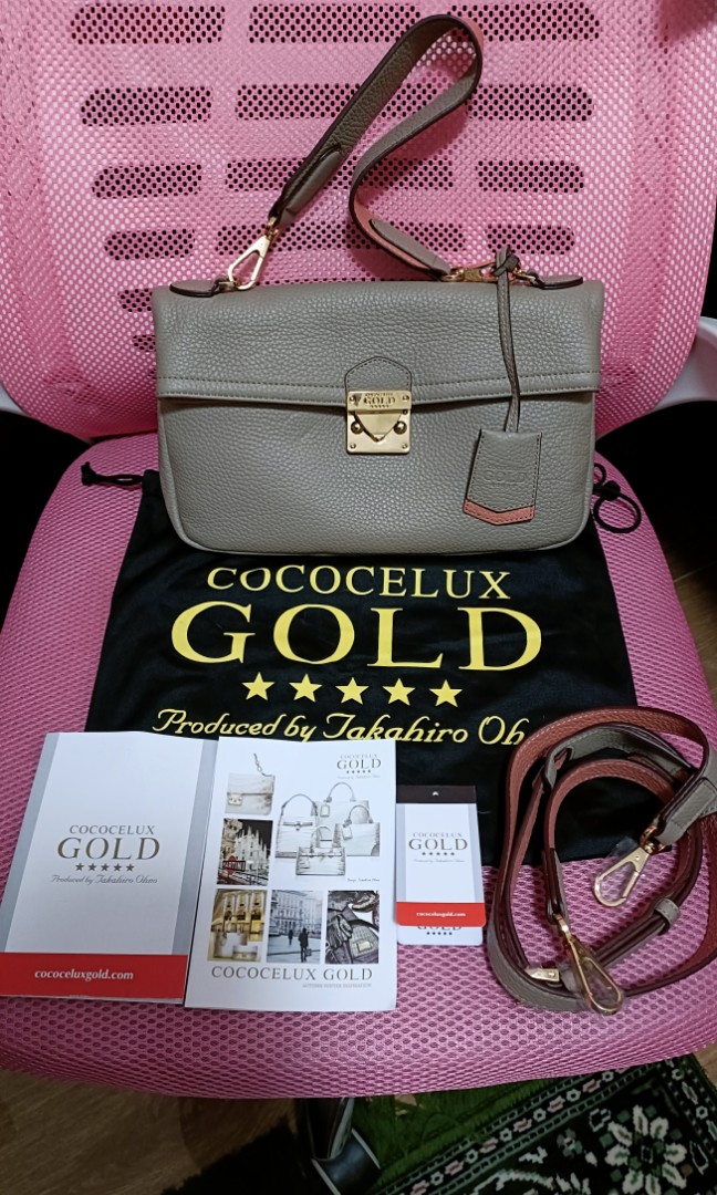 Cococelux Gold, Luxury, Bags & Wallets on Carousell