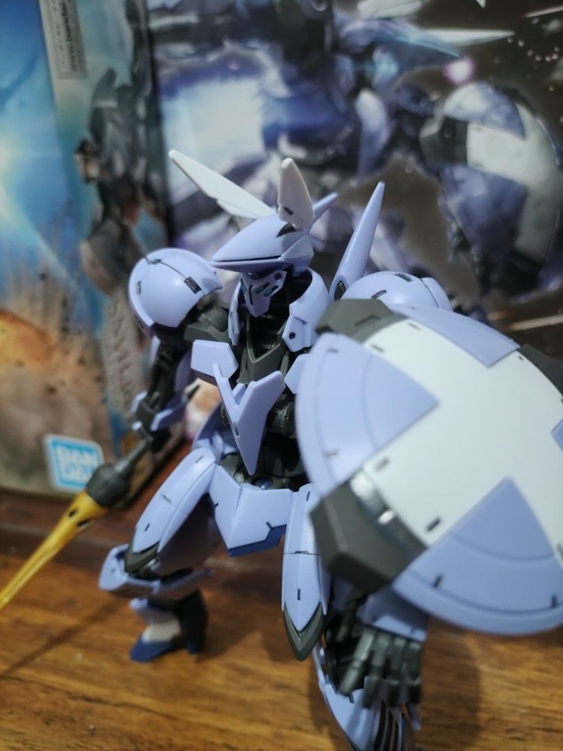 Set of 2] BANDAI HG 1/144 Rouei and Sigrun Mobile Suit