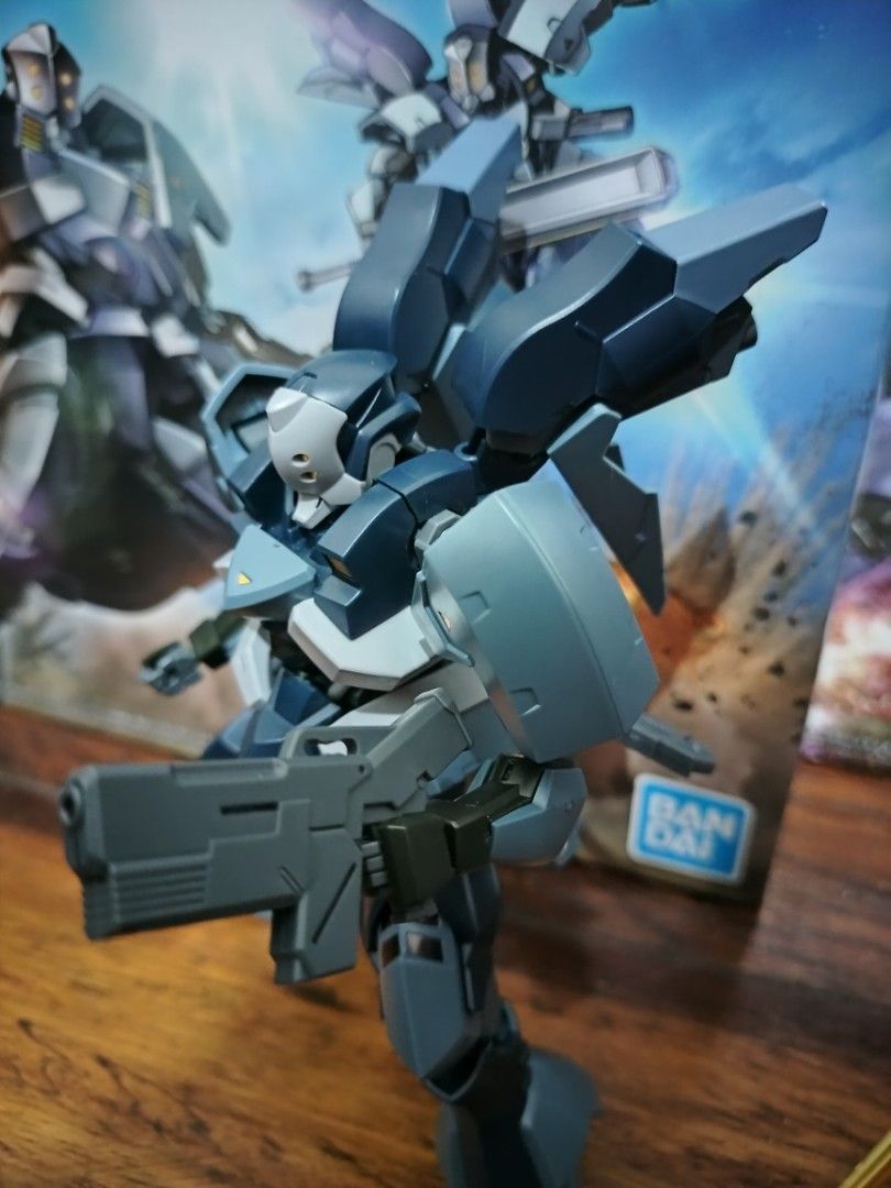 Set of 2] BANDAI HG 1/144 Rouei and Sigrun Mobile Suit