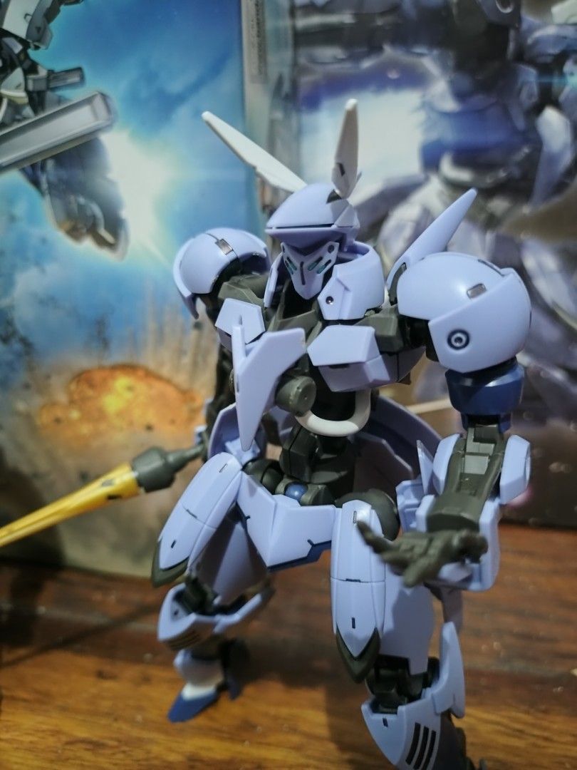 Set of 2] BANDAI HG 1/144 Rouei and Sigrun Mobile Suit