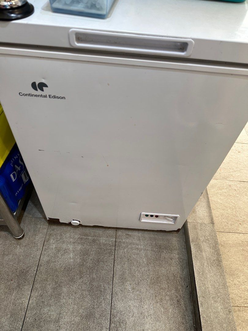 Continental 5.8 cu ft upright freezer on sale