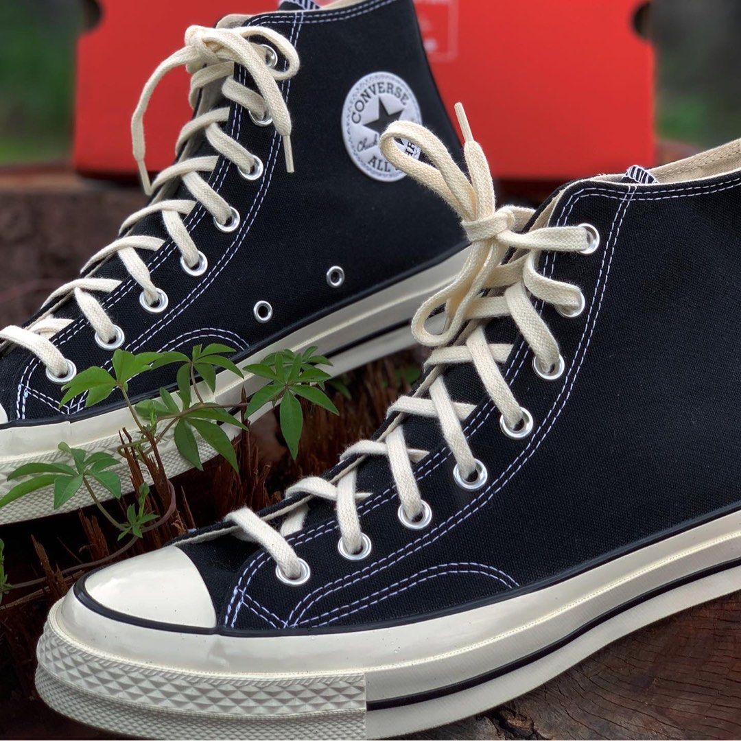Harga converse 70s black white sale