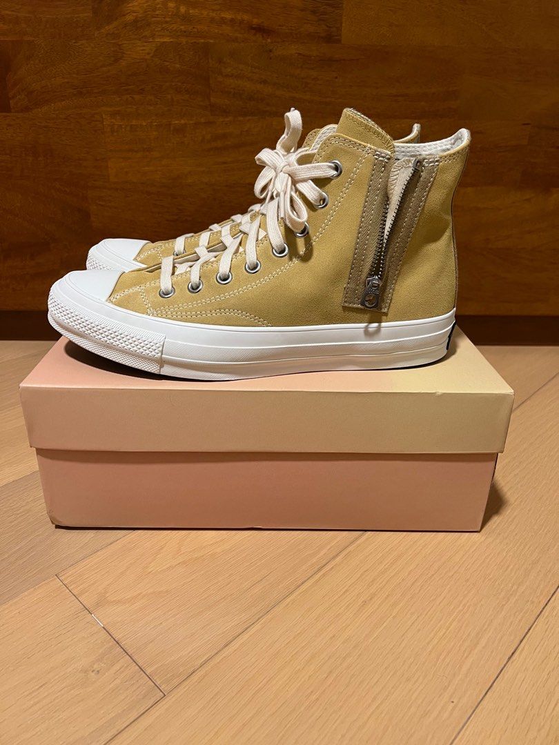 Converse Addict Chuck Taylor Suede NIGO® Z Hi Beige, 男裝, 鞋, 波