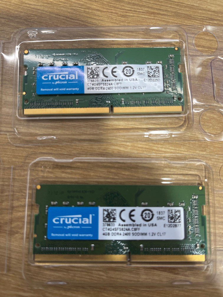 CRUCIAL 4GB DDR4-2400 UDIMM 1.2V CL17