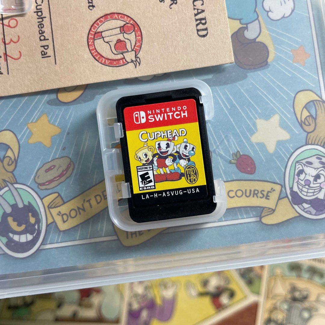 Cuphead nintendo deals switch game card