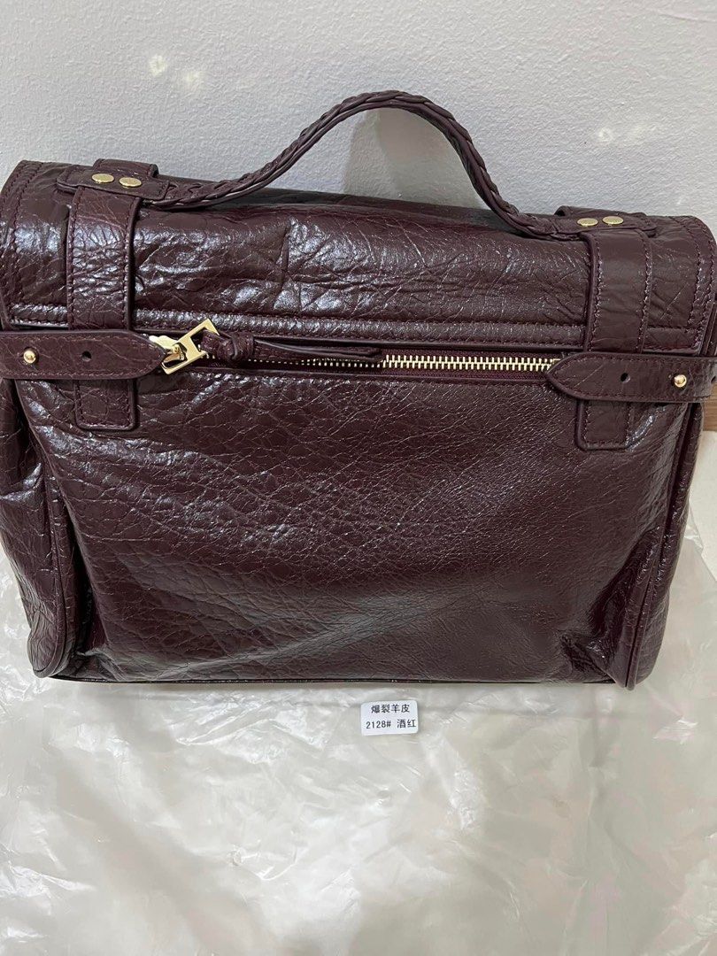Dark cherry MB bag