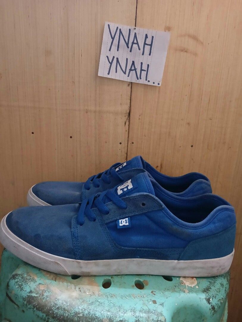 DC SKATE SHOES ROYAL BLUE on Carousell