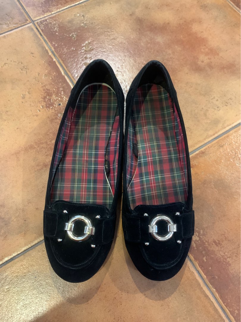 Debenhams black loafers on sale