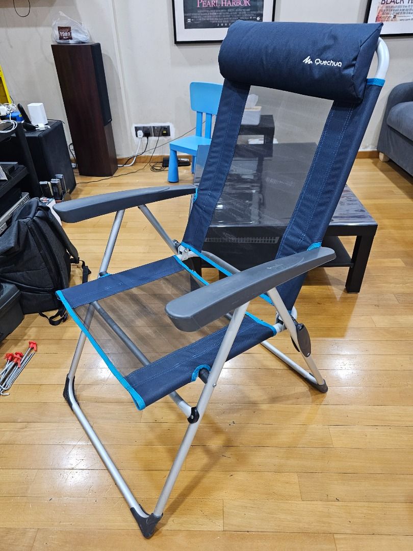 Decathlon Quechua camping chair, Sports Equipment, Hiking & Camping on