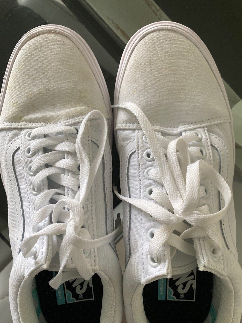 White comfycush sale old skool trainers