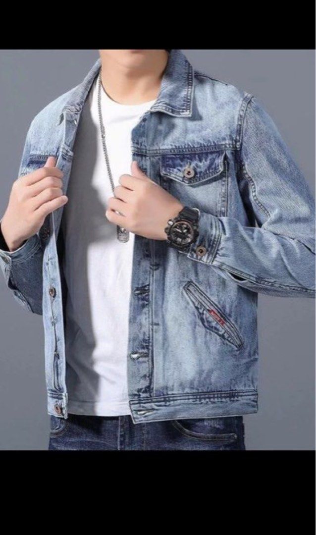 Denim jacket 3XL Men s Fashion Coats Jackets and Outerwear on