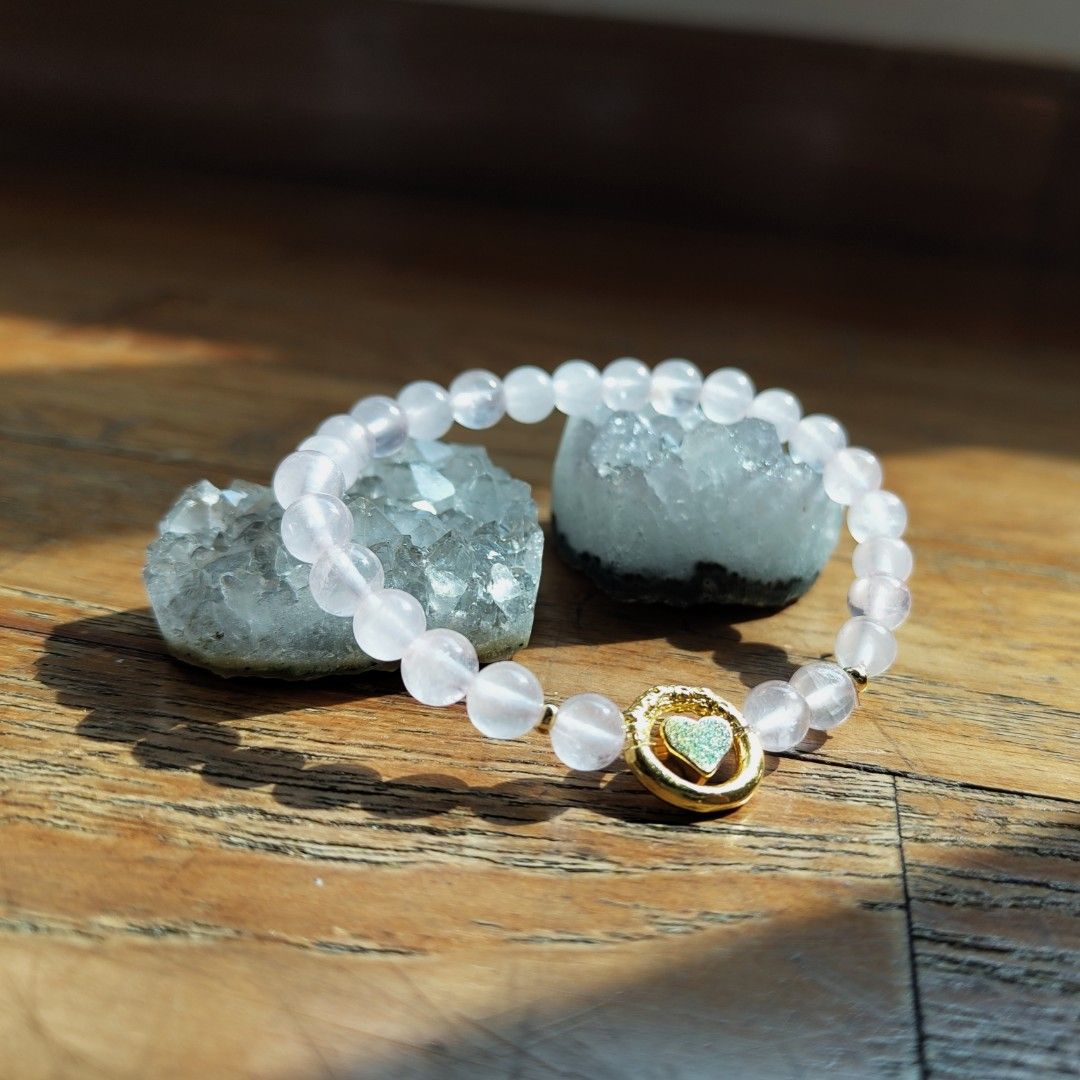 Buy rose sale quartz bracelet