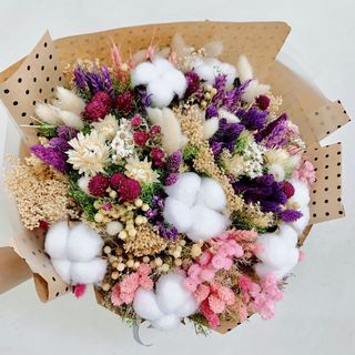 Designer series dry flower bouquet