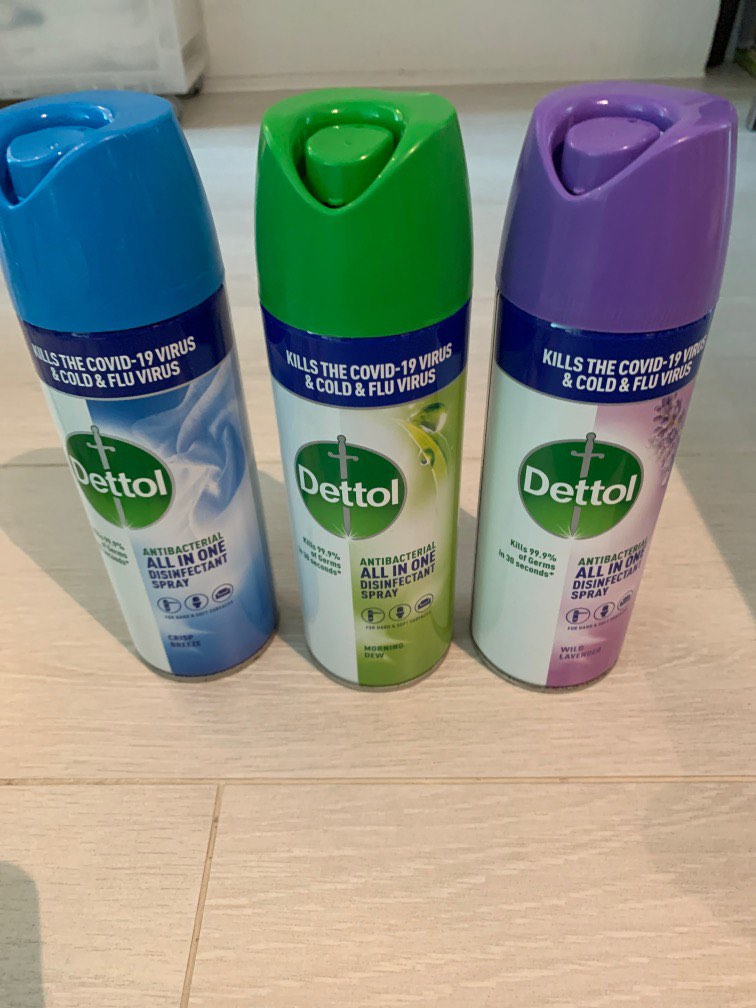 Dettol disinfectant spray, Beauty & Personal Care, Sanitisers