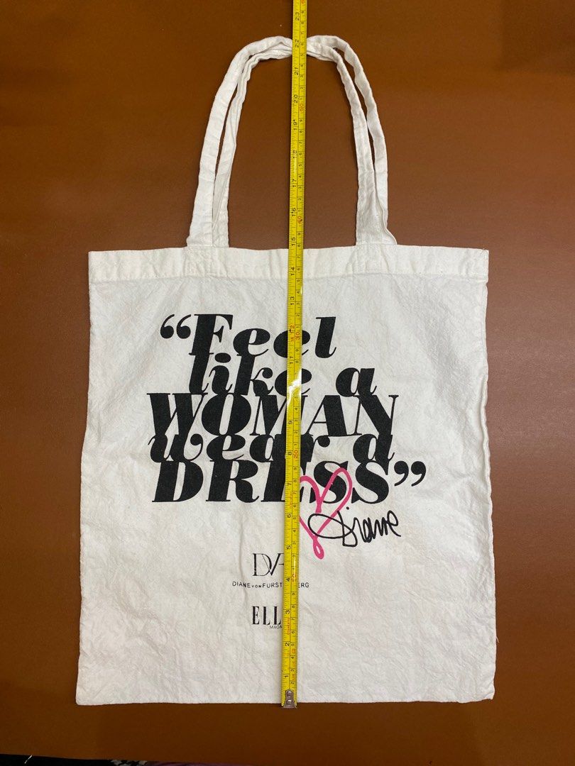 Diane von Furstenberg x Elle Tote Grocery Bag Women s Fashion
