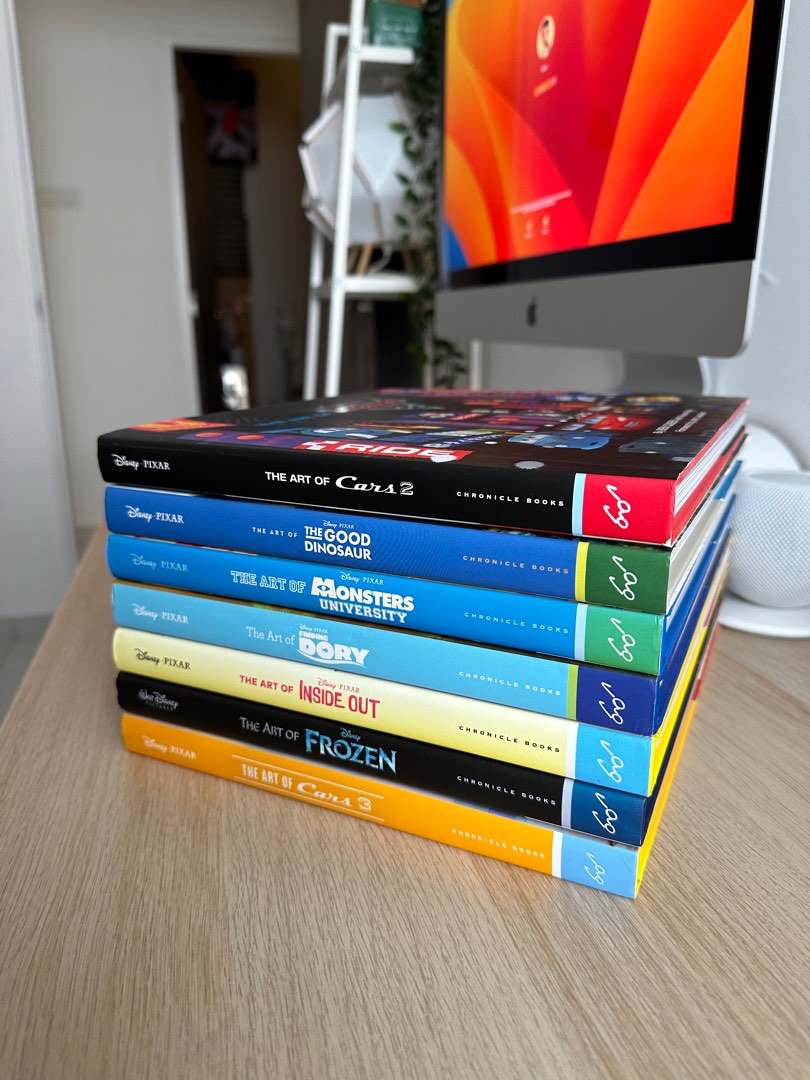Disney & Pixar The Art Books, Hobbies & Toys, Books & Magazines, Comics ...