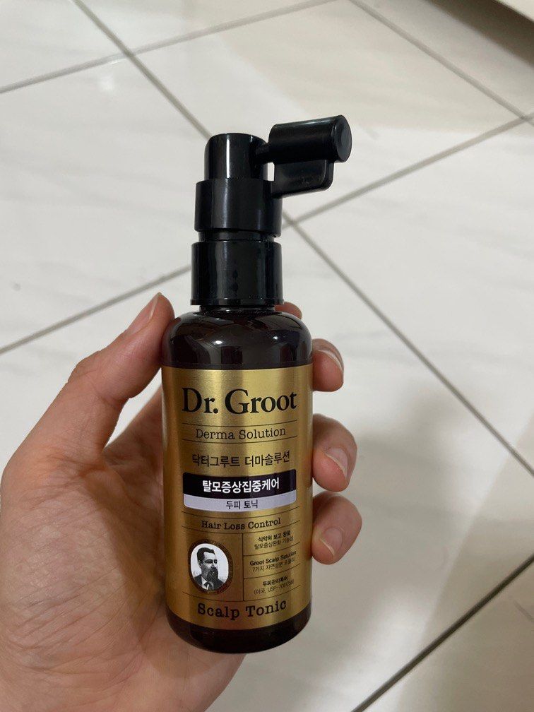 Dr Groot Hair loss control scalp tonic, Beauty & Personal Care, Hair on