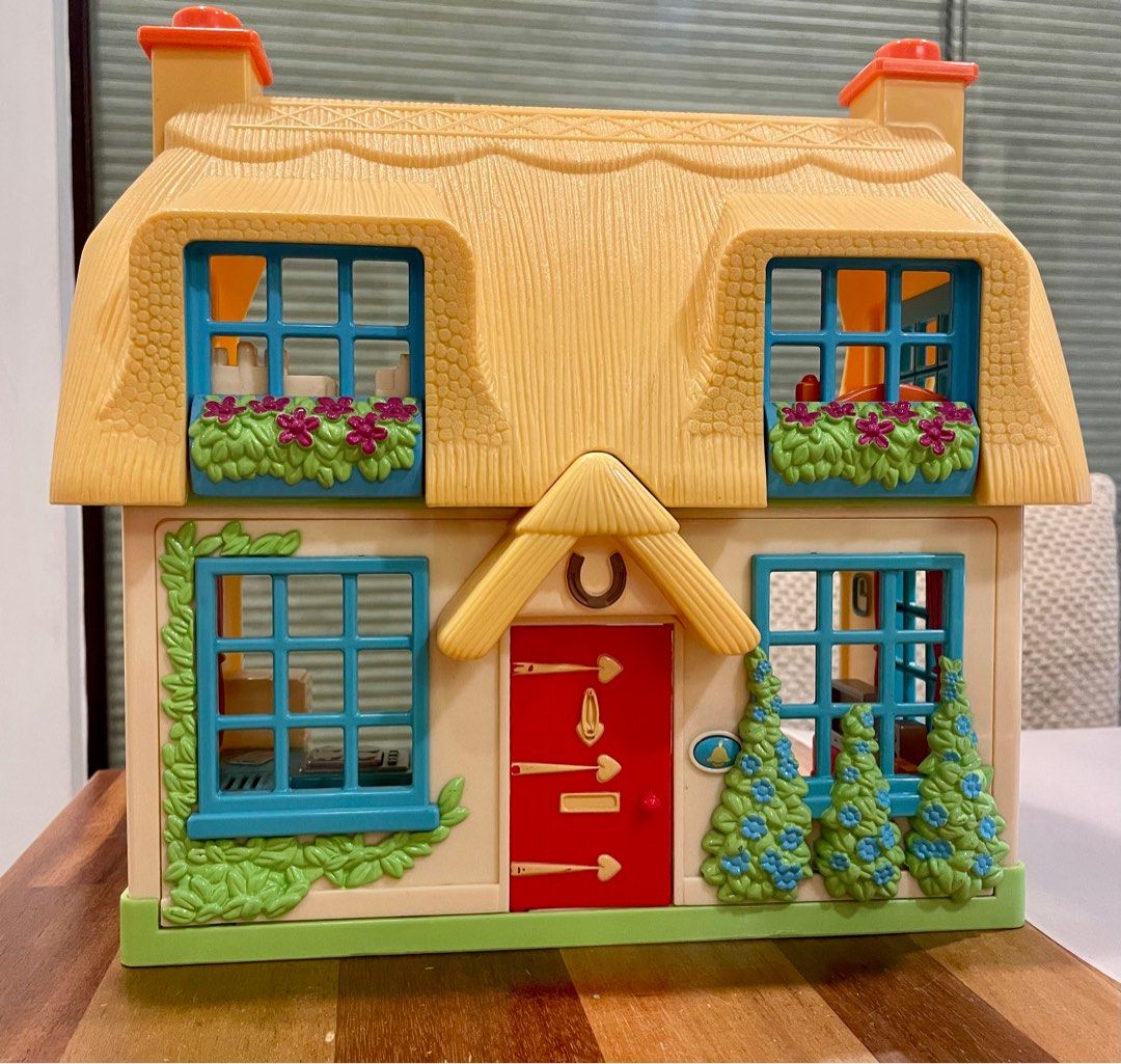 ELC HappyLand Rose Cottage Set, Hobbies & Toys, Toys & Games on Carousell
