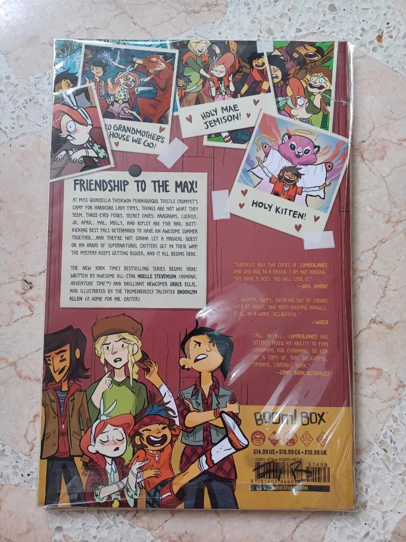 [ELEYO] Lumberjanes Vol. 1 Beware The Kitten Holy by Noelle Stevenson