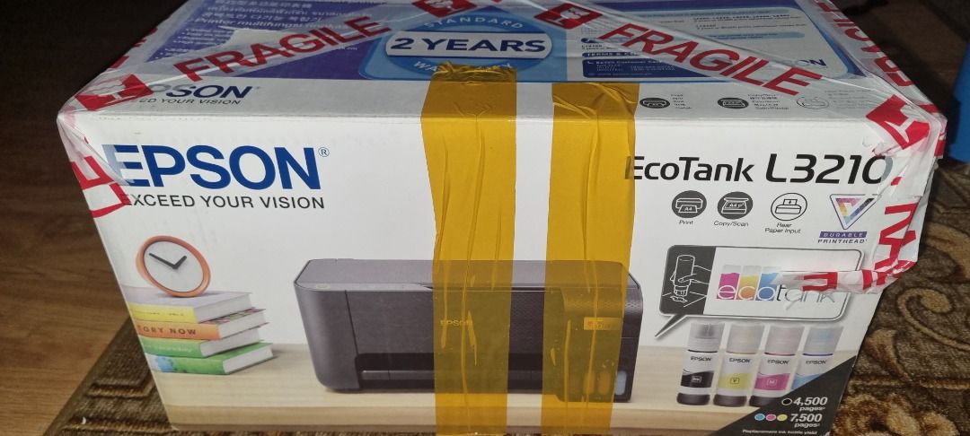 Epson L3210, Computers & Tech, Printers, Scanners & Copiers on Carousell