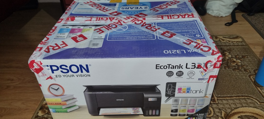 Epson L3210, Computers & Tech, Printers, Scanners & Copiers on Carousell
