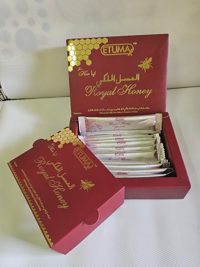 Royal Honey, Gold Australia Etumax 20 gram x 12 in box