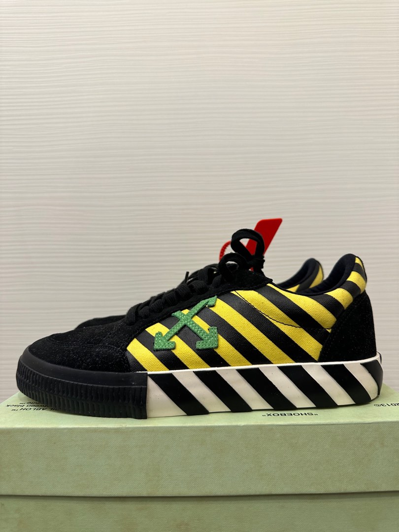 Off white vulc 2025 low black yellow green