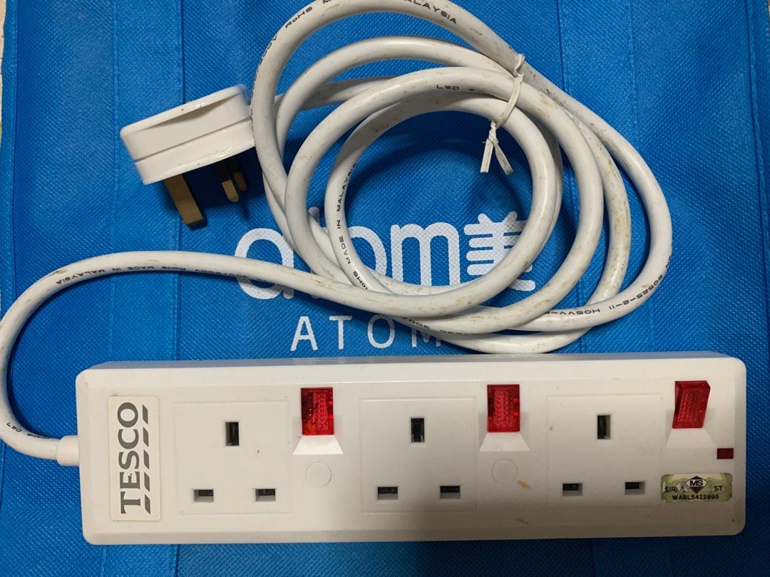 Extension Cord, TV & Home Appliances, Electrical, Adaptors & Sockets on