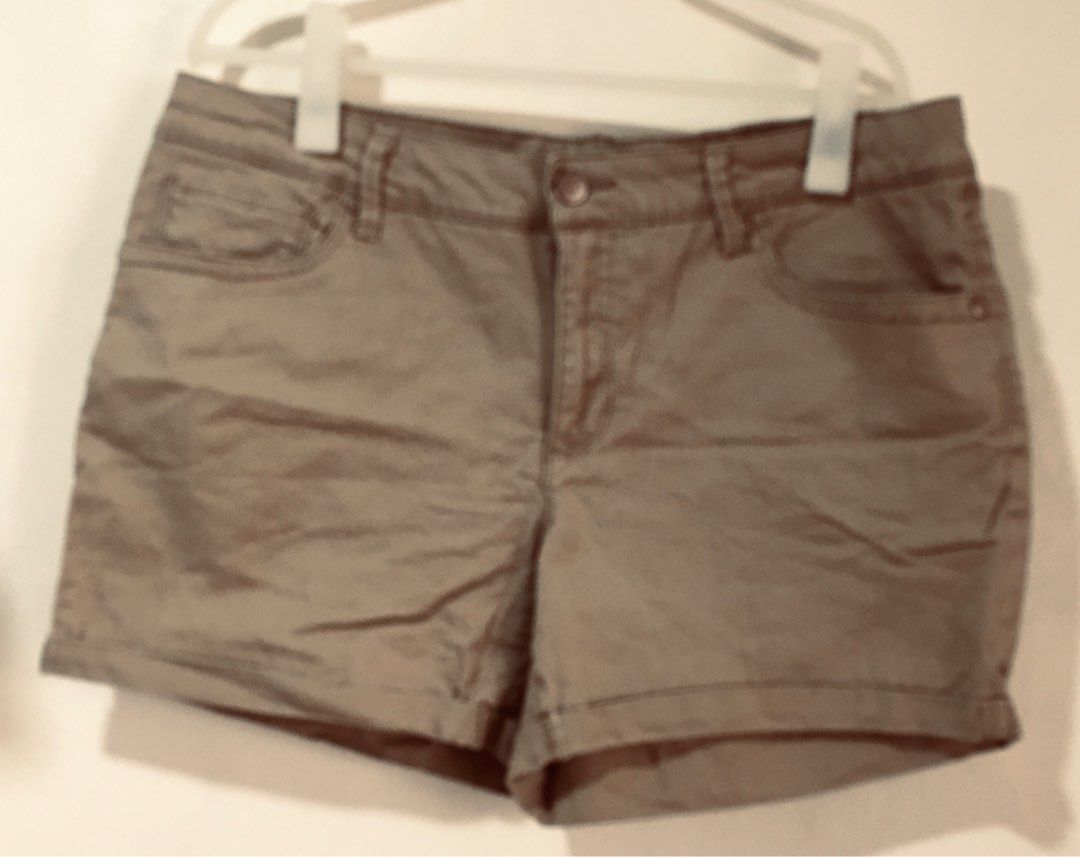 Faded glory jean shorts plus size on sale
