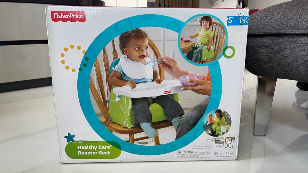 Fisher price booster sales seat high chair