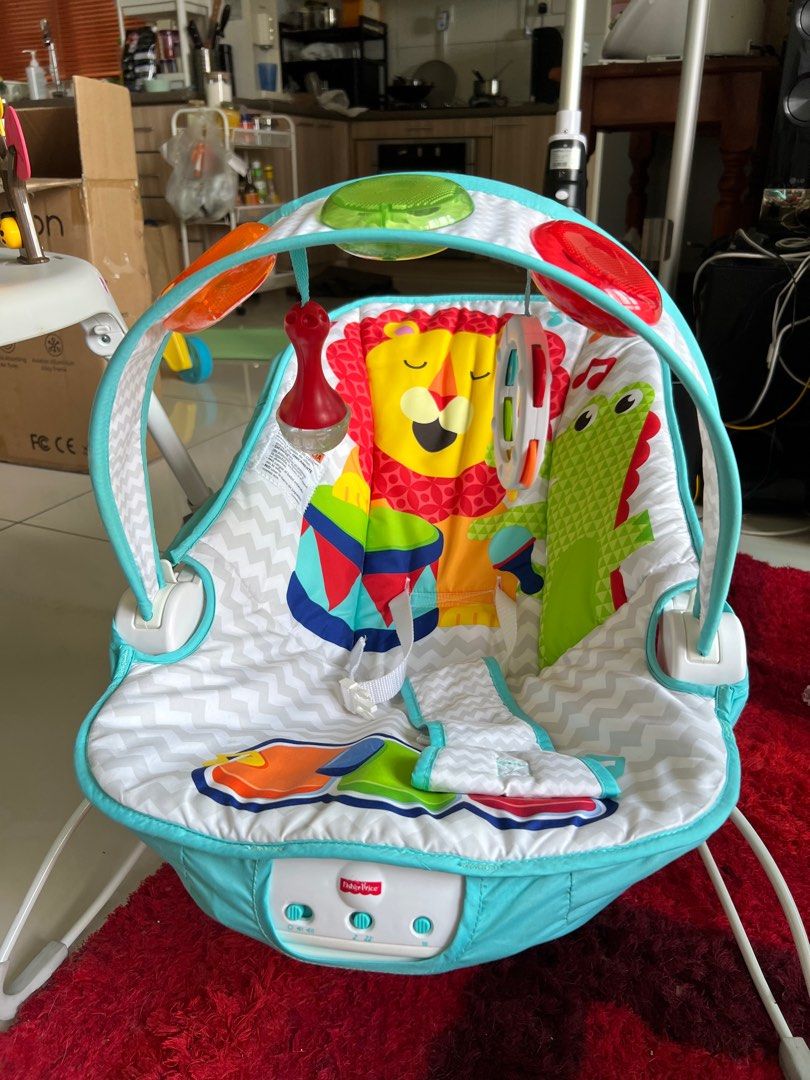 Fisher price kick n play musical bouncer 2025