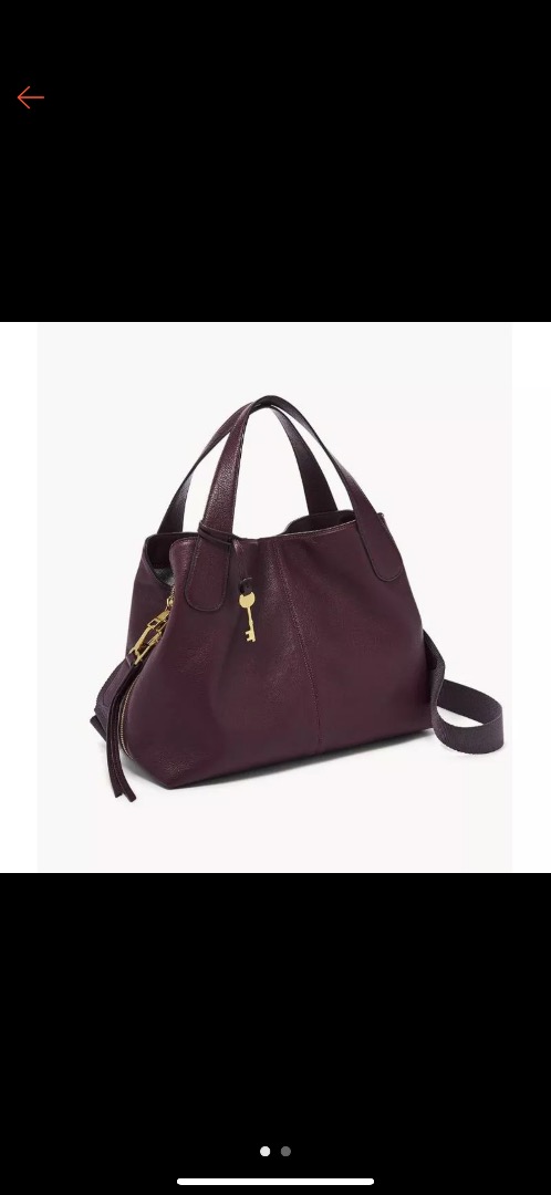 Fossil maya satchel fig outlet