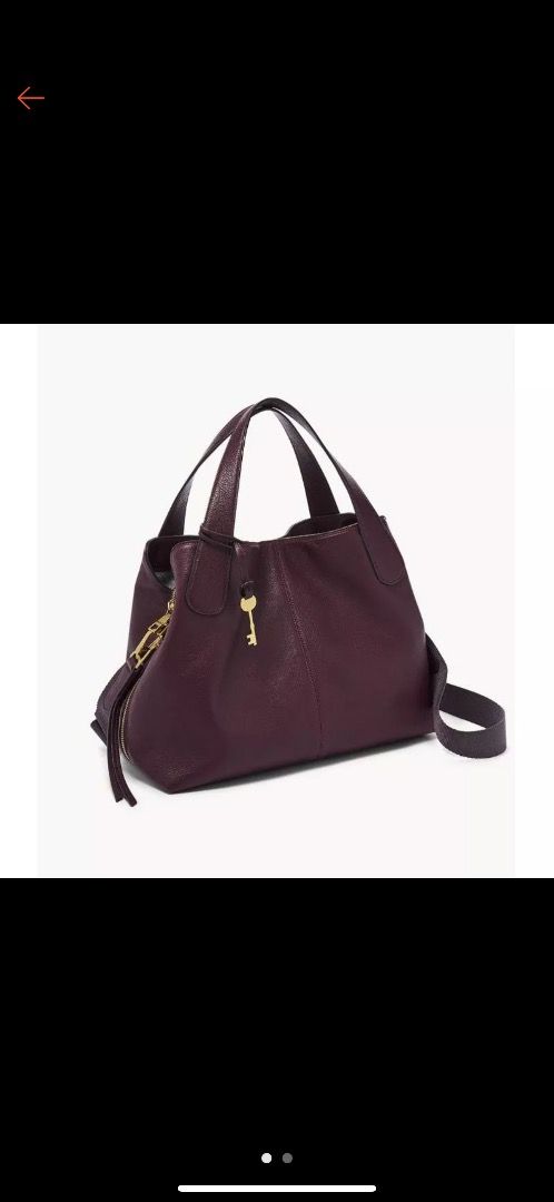 Fossil maya cheap satchel bag