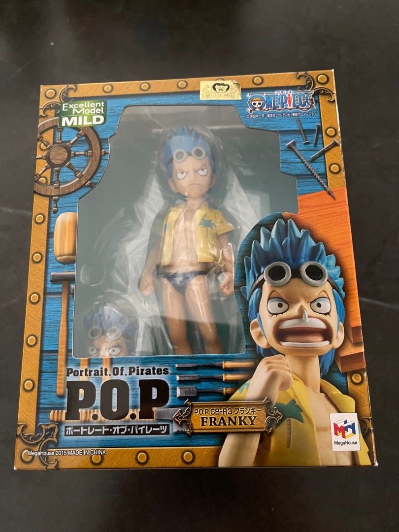 Franky One Piece Straw Hat Pirate Portrait of Pirates POP P.O.P. Excellent Model Mild, Hobbies