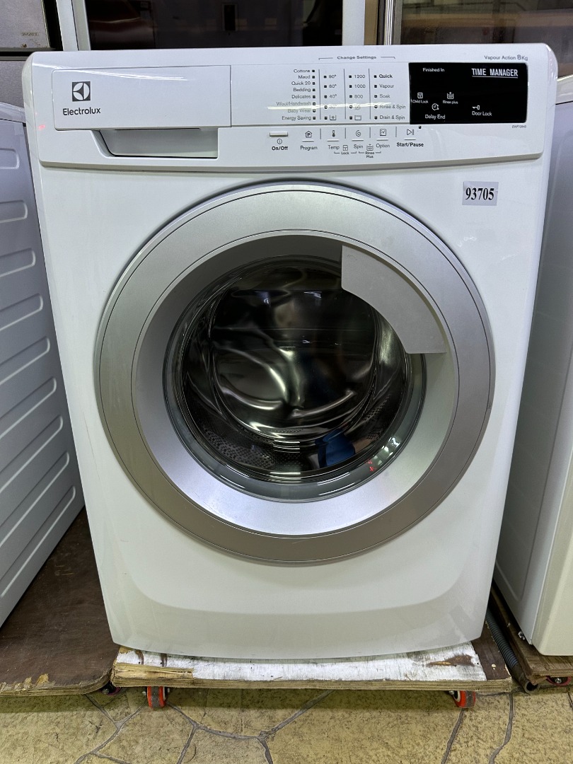 Free Delivery! Electrolux 8kg Front Load Washer EWF12843 (93705), TV
