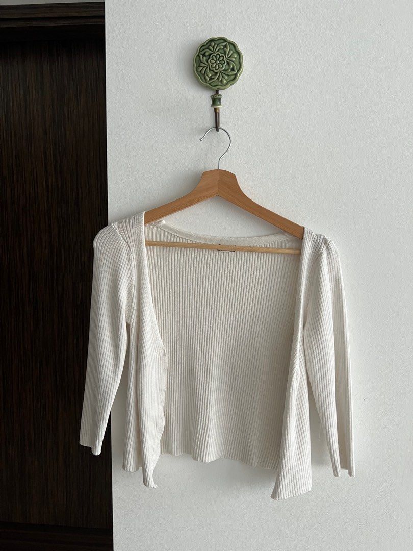Free People white cardigan Medium