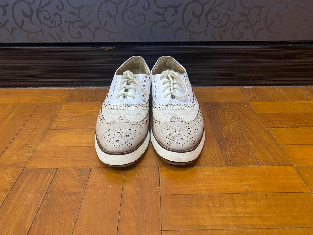White brogue clearance shoes
